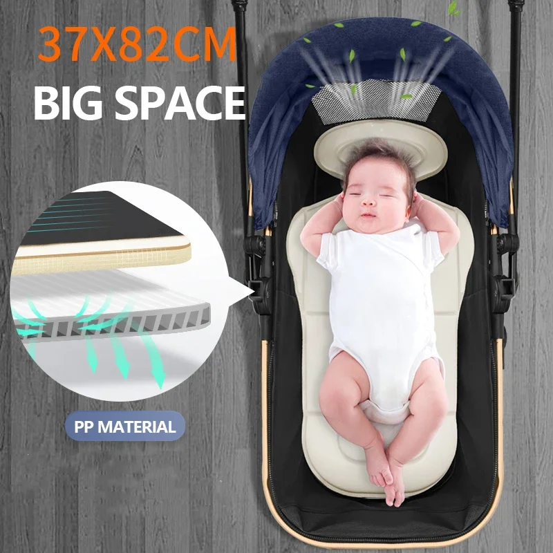 Luxury Baby Stroller 3 in 1 Folding bi-directional high landscape stroller with car seat baby pram stroller for children