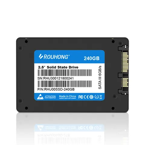 2,5 SATA3 SSD 128 GB 120 GB 256 GB 240 GB 512 GB Festplattenscheibe Internes Solid-State-Laufwerk 128 GB für Laptop-Desktop