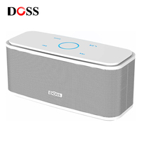 DOSS Portable Wireless Bluetooth Speaker SoundBox Touch Control Stereo Sound Box Bass Subwoofer Loudspeaker AUX for Computer