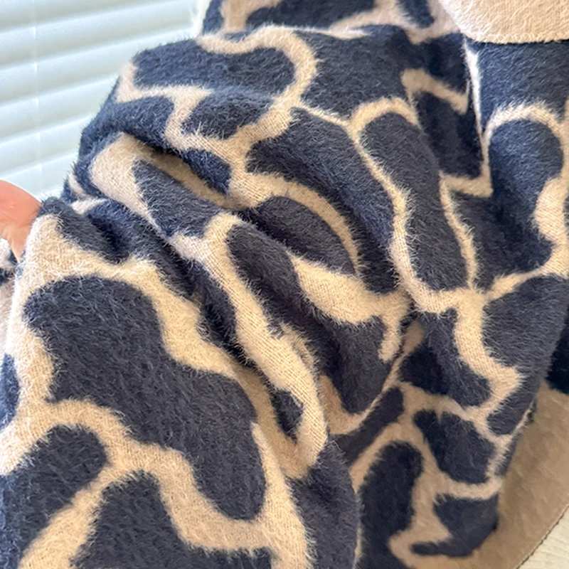 2025, neuer Design-Winterschal aus Kaschmir für Damen – eleganter, warmer Pashmina-Schal mit Leopardenmuster, Poncho und Bufanda – Detail 11