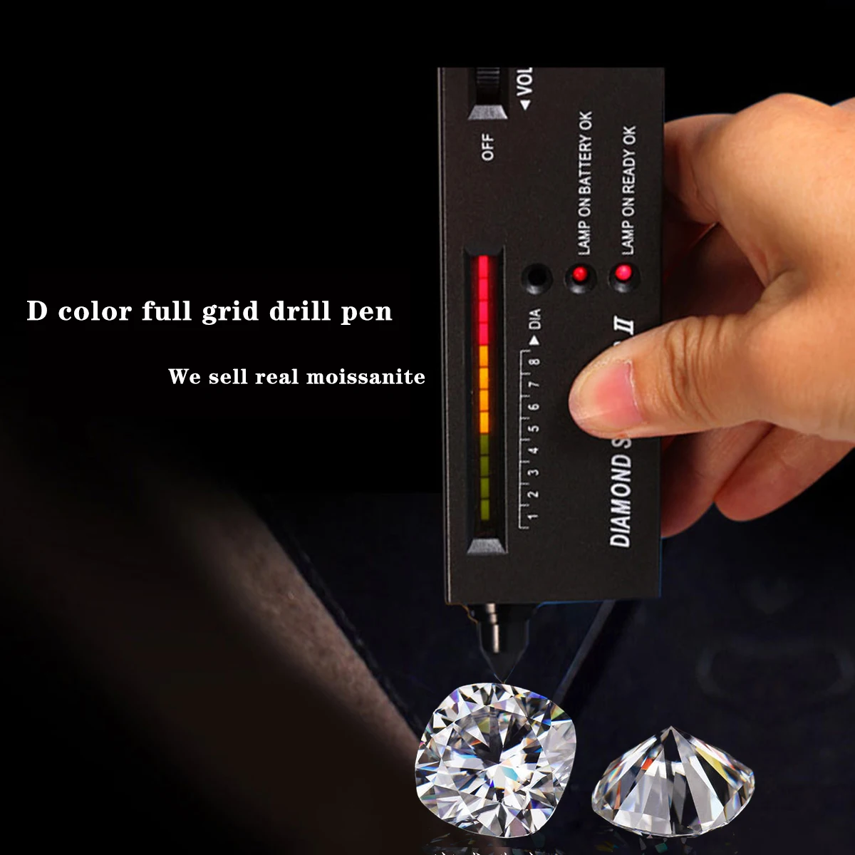 Massiver 5-Karat-Kissen-Moissanit-Verlobungsring für Damen, D-Farbe, Sterling Silber 925 mit großem Stein, zertifizierter Luxusschmuck – Detail 8