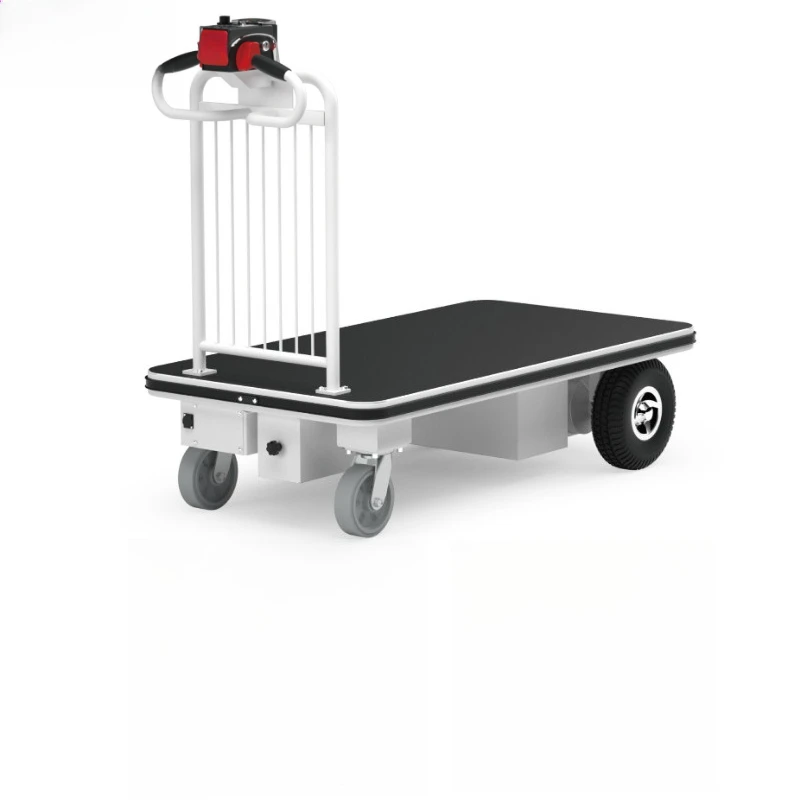 Electric flatbed truck, warehouse truck, high-power pulling goods