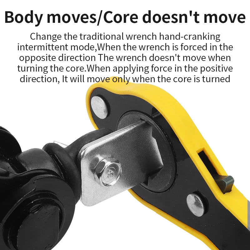 LUXIANZI Universal Car Jack Ratchet Wrench For Garage Tire Wheel Lug Handle Phillips Wrench Labor-saving Car Repair Tool