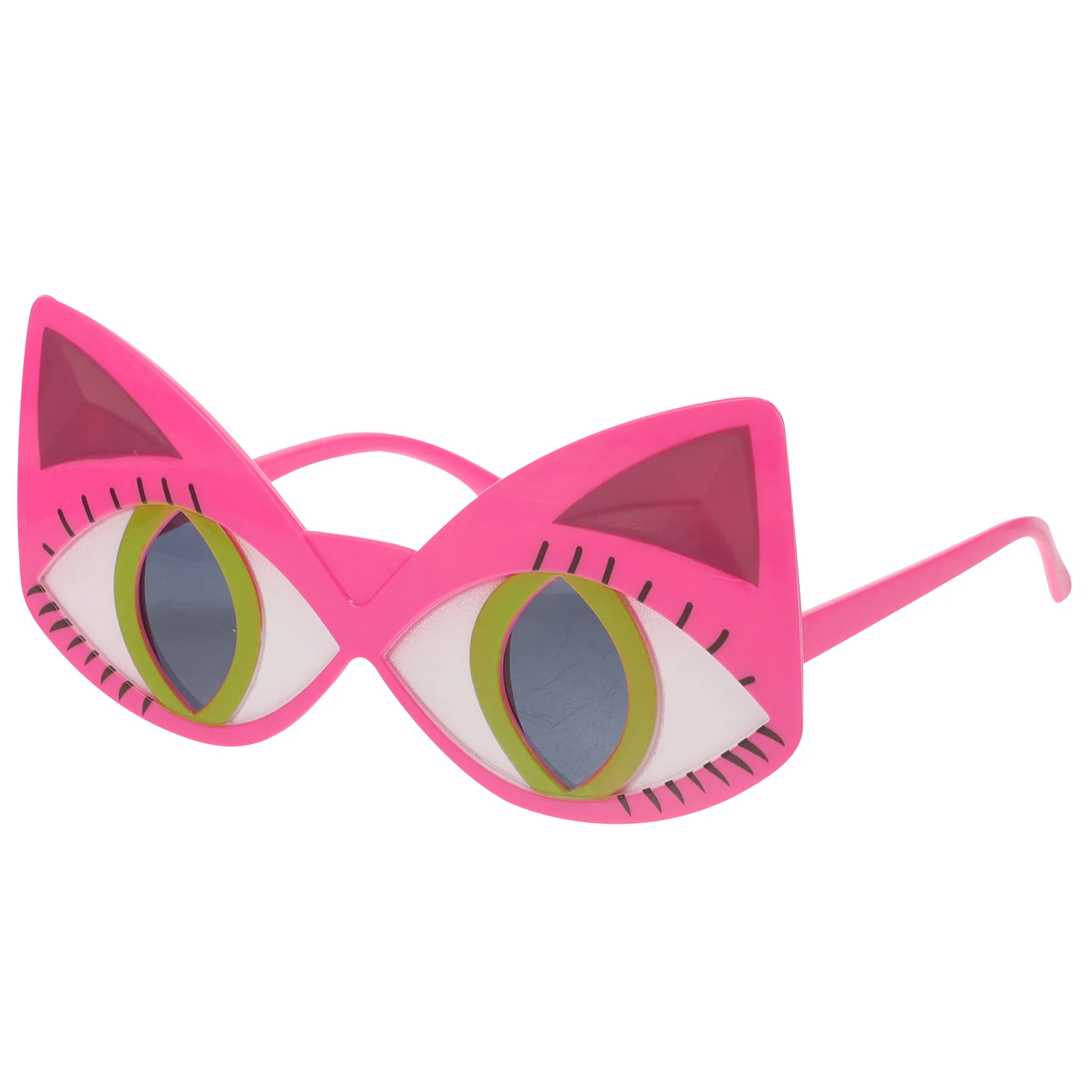 

Cat Glasses Big Eye Oversized Lightweight Durable for Halloween Cat Costume Cosplay Accessories Eyeglasses Prop