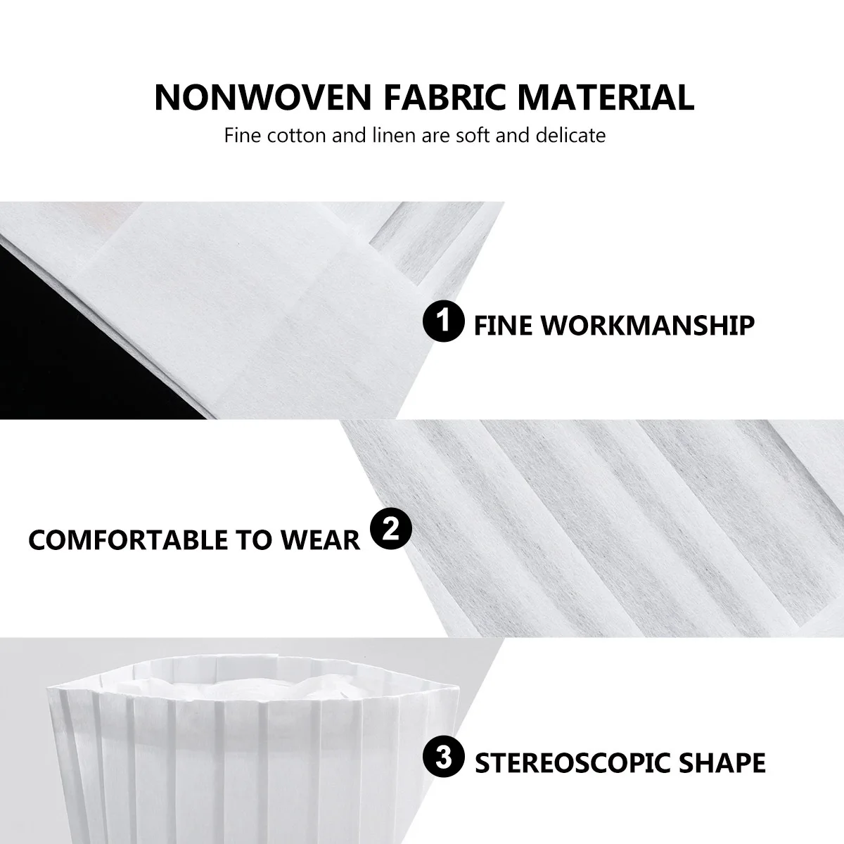 6個セット キッチン調理帽子 シェフフードサーバー レストラン用 作業用帽子 メンズ