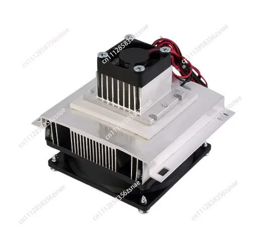 60W Refrigeration Cooler Semiconductor Air Conditioning Cooling Module and Cooling Fan Assembly