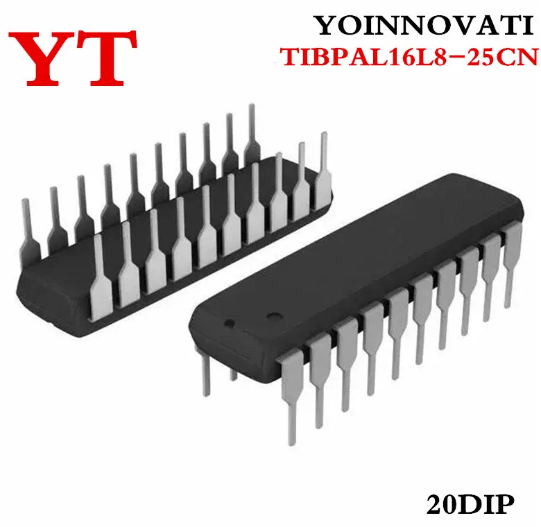 10 PCS  TIBPAL16L8-25CN TIBPAL16L8-25 TIBPAL16L8 16L8-25CN  IC PLD 25NS 20DIP