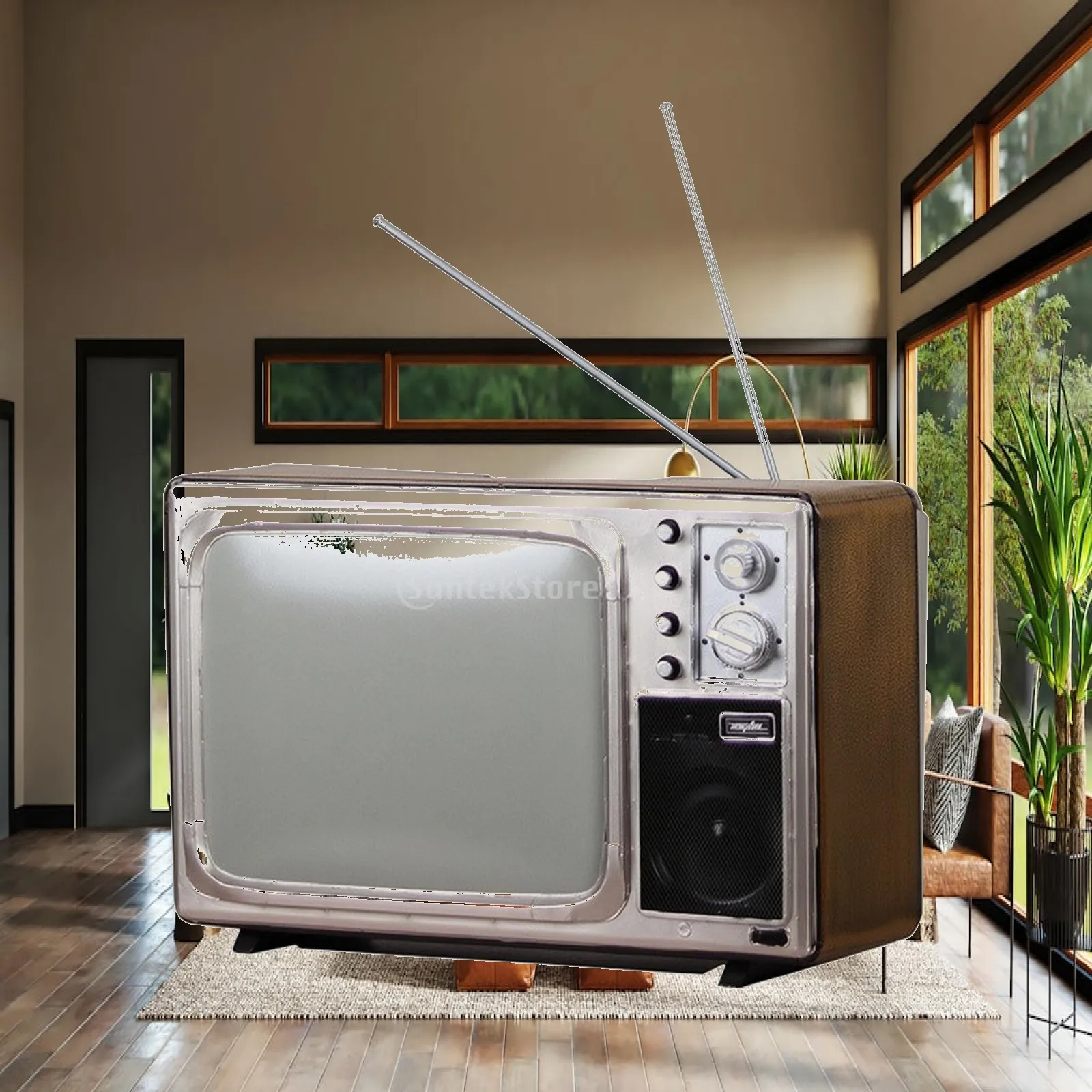 modele-decoratif-retro-en-fer-accessoire-de-presentation-de-television-vintage-avec-antenne-et-boutons-pour-scene-de-photomaton