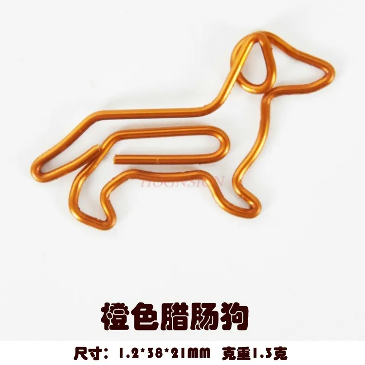 10pcs Cute Paper Clips Rabbit Shaped  Metal Paper Clamps Bookmark Clips File Document Clips Picture Clips Photo Clips