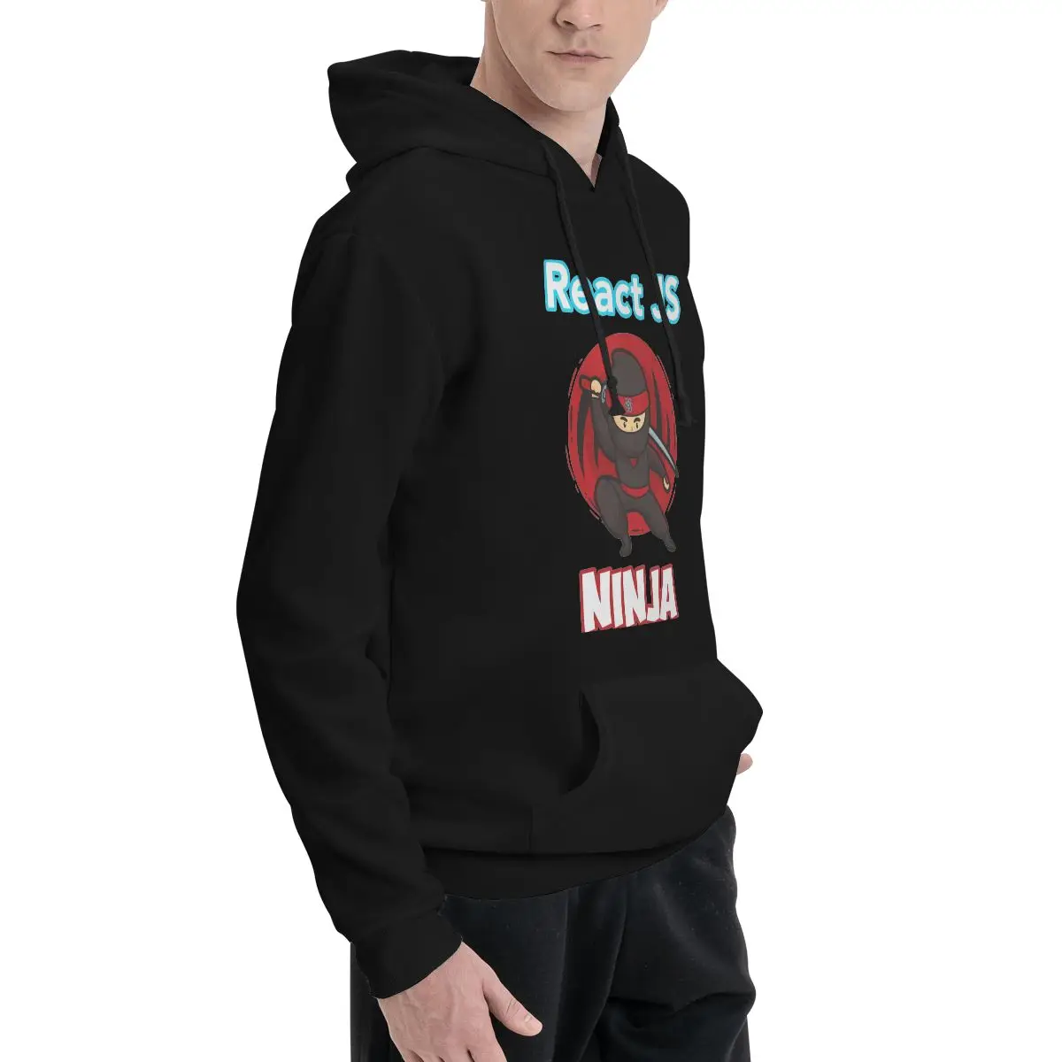 React Js Casual Hoodies programmer Hip Hop Classic Sweatshirts Winter Long Sleeve Loose Oversized Hoodie Birthday Gift