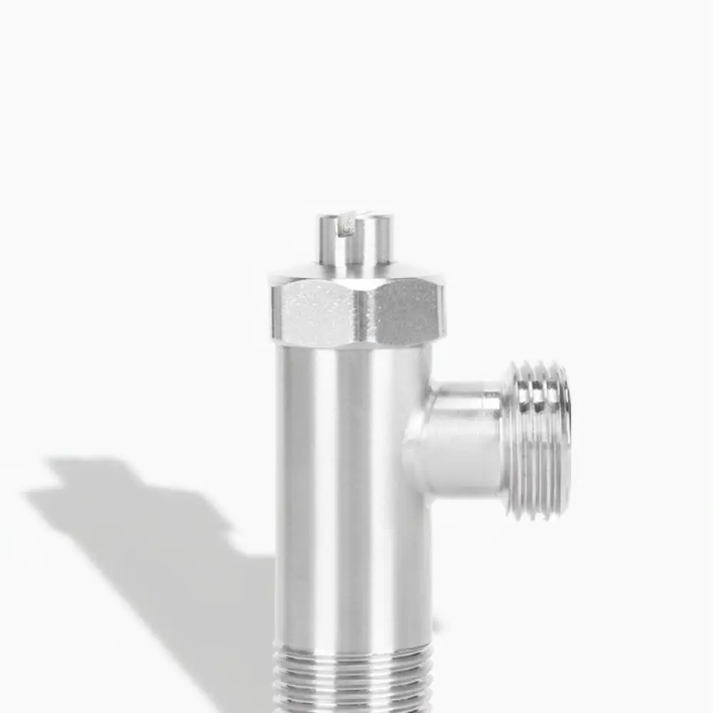 Stainless Steel 304 Angle Valve Slow Opening Water Shut Off Tap For Plumbing Faucet Connector Pipe Hardware