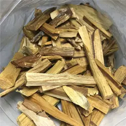 Peru Holy Wood Strip Natural Material Craft Cut Strip Tail Material Edge Angle Material DIY Home Incense Soothing Spirit