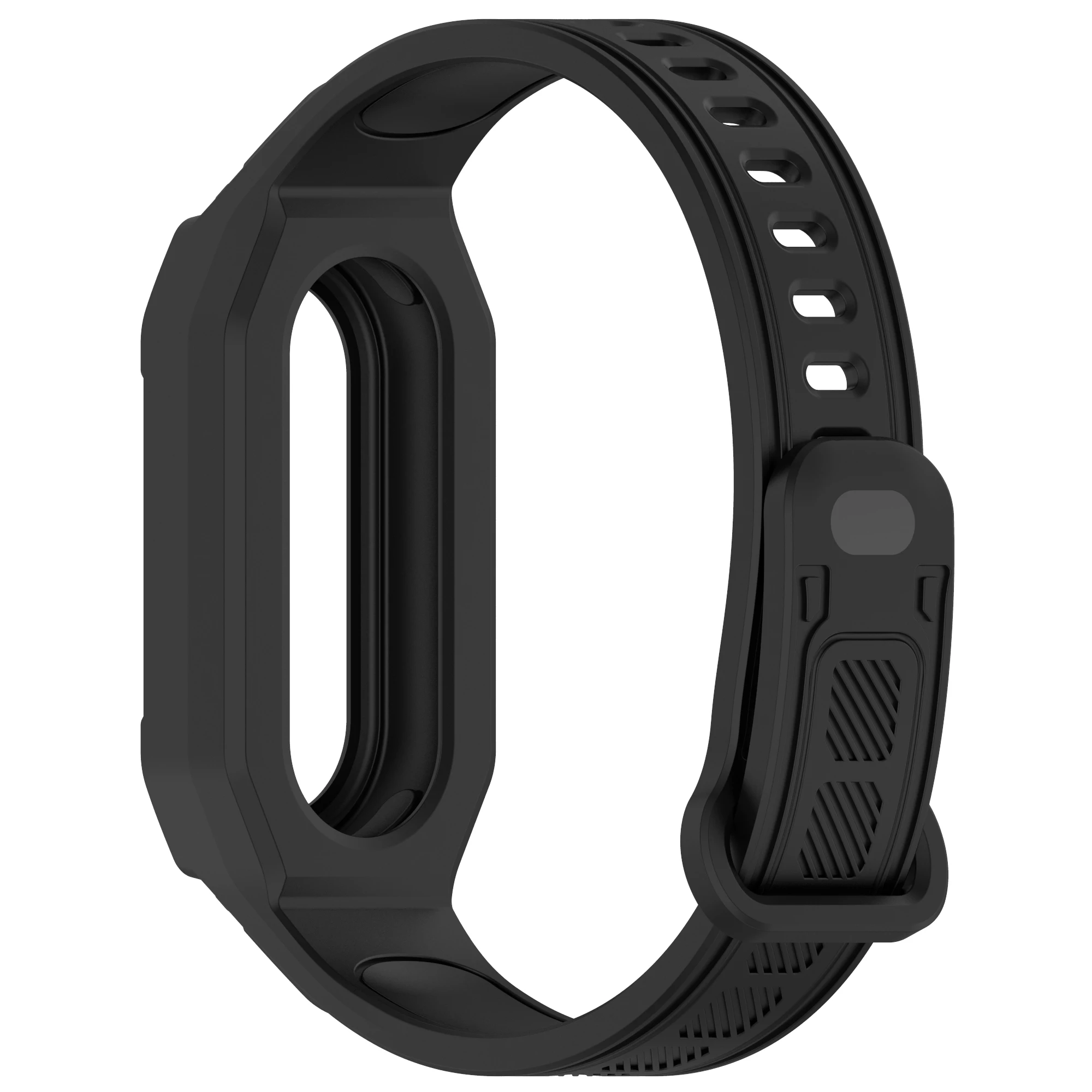 Silicone Case+Strap for Xiaomi miband 10 9 8 accessories Silicone bracelet+Protective shell Cover for xiaomi MI band10 9 8 strap