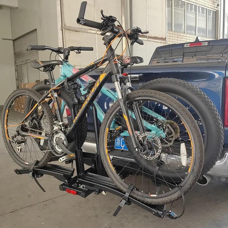 SUV car car bicycle rack off-road vehicle bicycle rack roof rack y