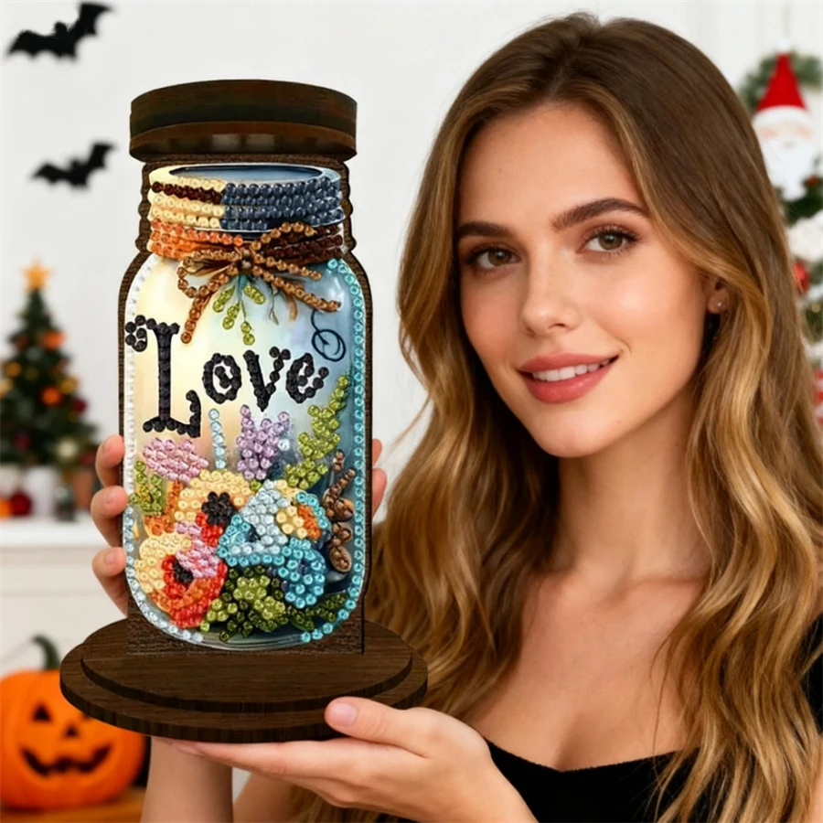 Love candle holder Halloween h - Painting Supplies ulasan dan harga