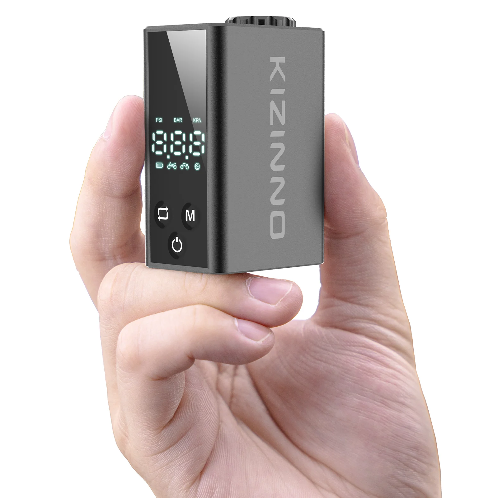 

Мини-электронасос для велосипеда — 120PSI портативный насос для клапанов Presta/Schrader, для велосипедов, моторов и мячей