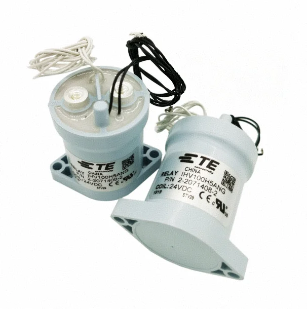 TE High-Voltage DC Contactor IHV100H5ANG, Part No. 2-2071408-2, 100A, 24VDC, Genuine Original Product