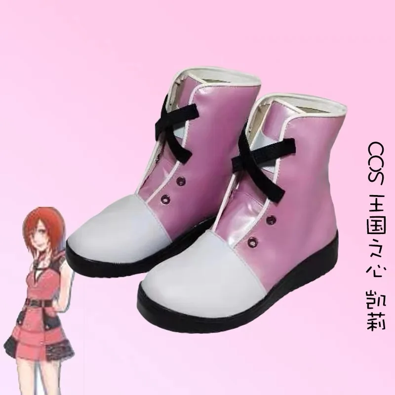 Kingdom Hearts Cosplay Kairi Cosplay Shoes For Kids Adult Plus Size  Halloween Party Clothes