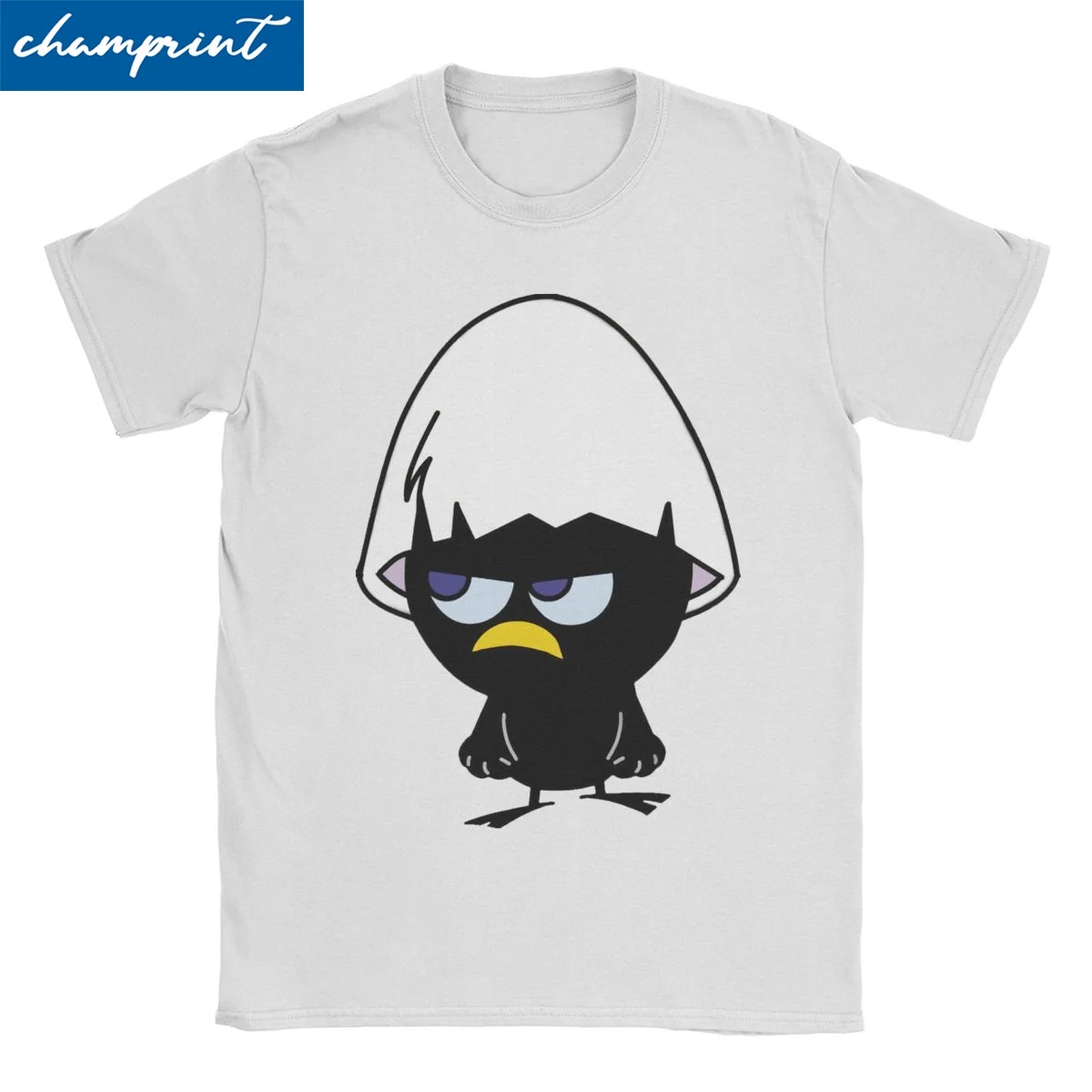 Calimero Anime Angry T-Shirt Men Women Cartoon Humor Cotton Tees Round Neck Short Sleeve T Shirt Birthday Gift Clothing