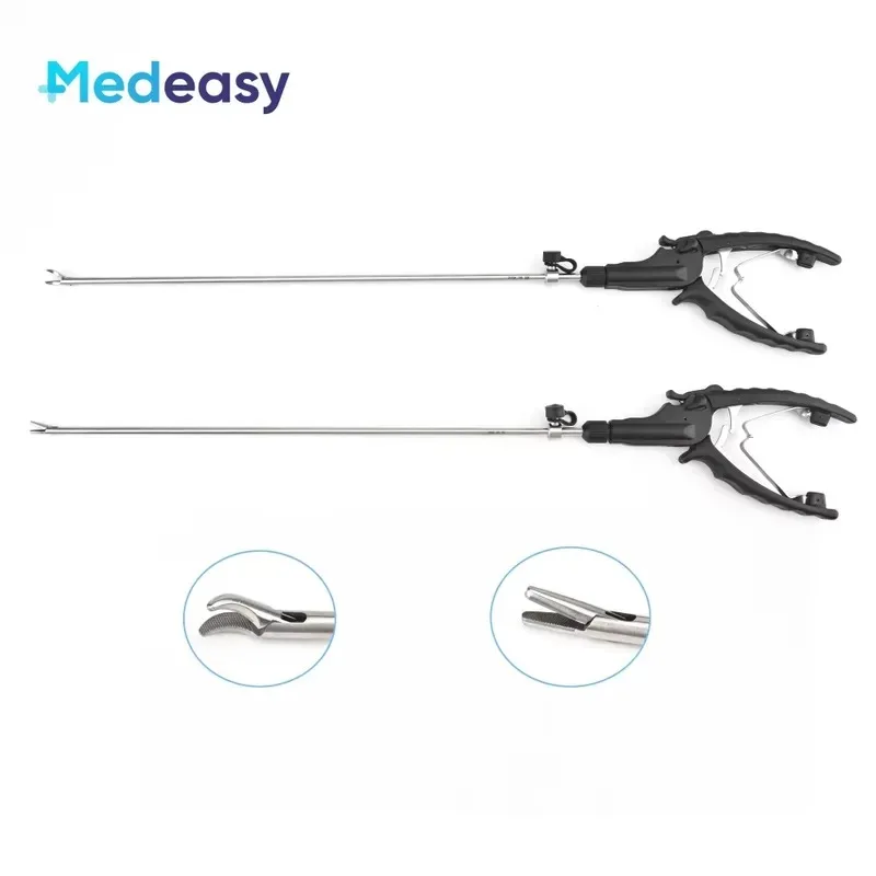 Hot Sale Medical Holder Forceps with Detachable Modular Plastic Handle 5mm