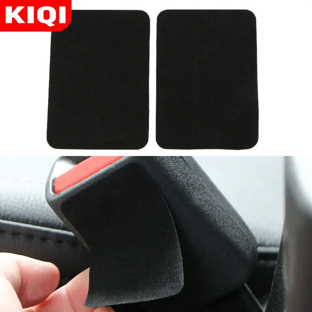 KIQI 2Pcs Car Noise Cancelling Sticker Accessories for Volkswagen Golf 4 5 6 7 8 POLO Tiguan PASSAT TOURAN Scirocco BEETLE