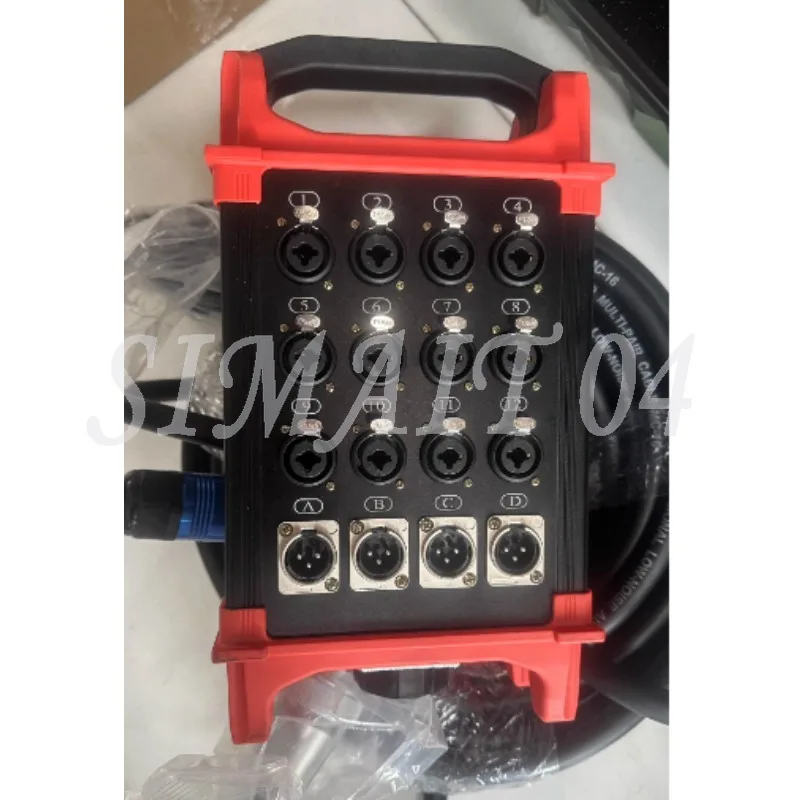 Customized 8/12/16/24-way Multi-channel  Junction Box Recording Studio Box Multi-core Canon Male and Female Cable