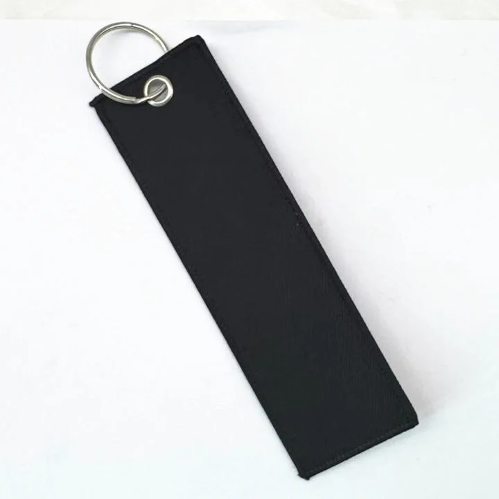 Personalisiertes Gurtband, Luftfahrt-Taschen-Schlüsselanhänger, individuelles Logo, Motorrad-Schlüsselanhänger, Druck, Name, Nummer, Stickerei, Band, Schlüsselanhänger