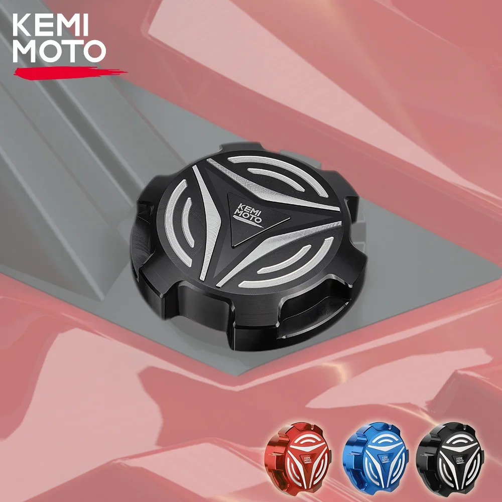 Compatible with Polaris Slingshot SL LE R S SLR 2015-2023 2521278 KEMIMOTO ON-ROAD CNC Aluminum Fuel Oil Gas Tank Cap