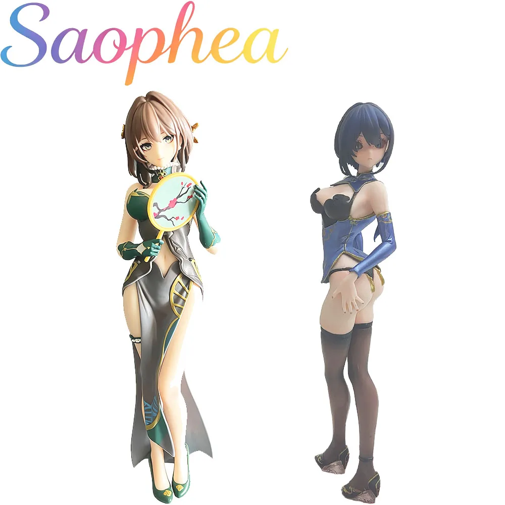 Saophea Ruan Mei Cheongsam Ver. Ecchi Figure, Sexy Anime Girl Waifu Action Figure Collectible Statue, Anime Gift Toy