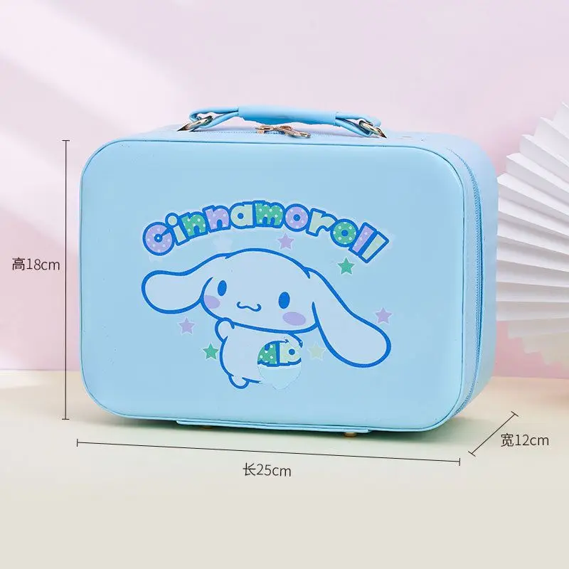 Kawaii Kurumi Kitty Cat аниме персонаж чемодан косметичка аниме большой емкости для хранения косметичка портативный дорожный новый милый