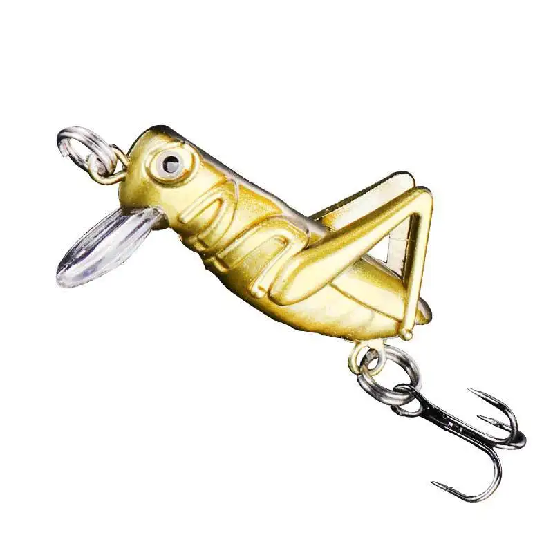 Angelköder Insekten-Hardbait, simulierter Heuschrecken-Minnow-Köder, 5g 5cm, künstlicher schwimmender Heuschrecken-Köder zum Karpfenfang, 1 Stück im Angebot – Detail 7