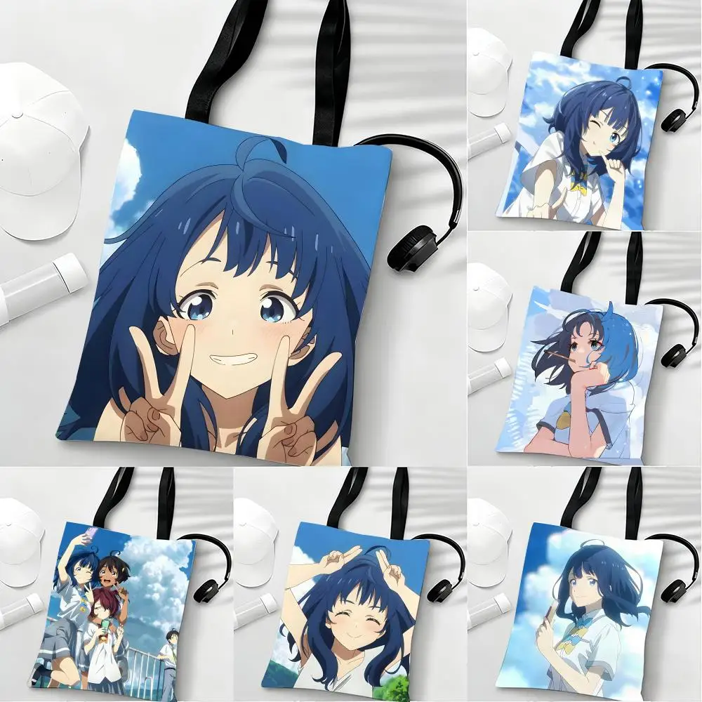 

Makeine Too Many Losing Heroines Storage Bags Lightweight Eco Friendly Fashionable Multi Purpose Large Capacity Canvas Shoulder