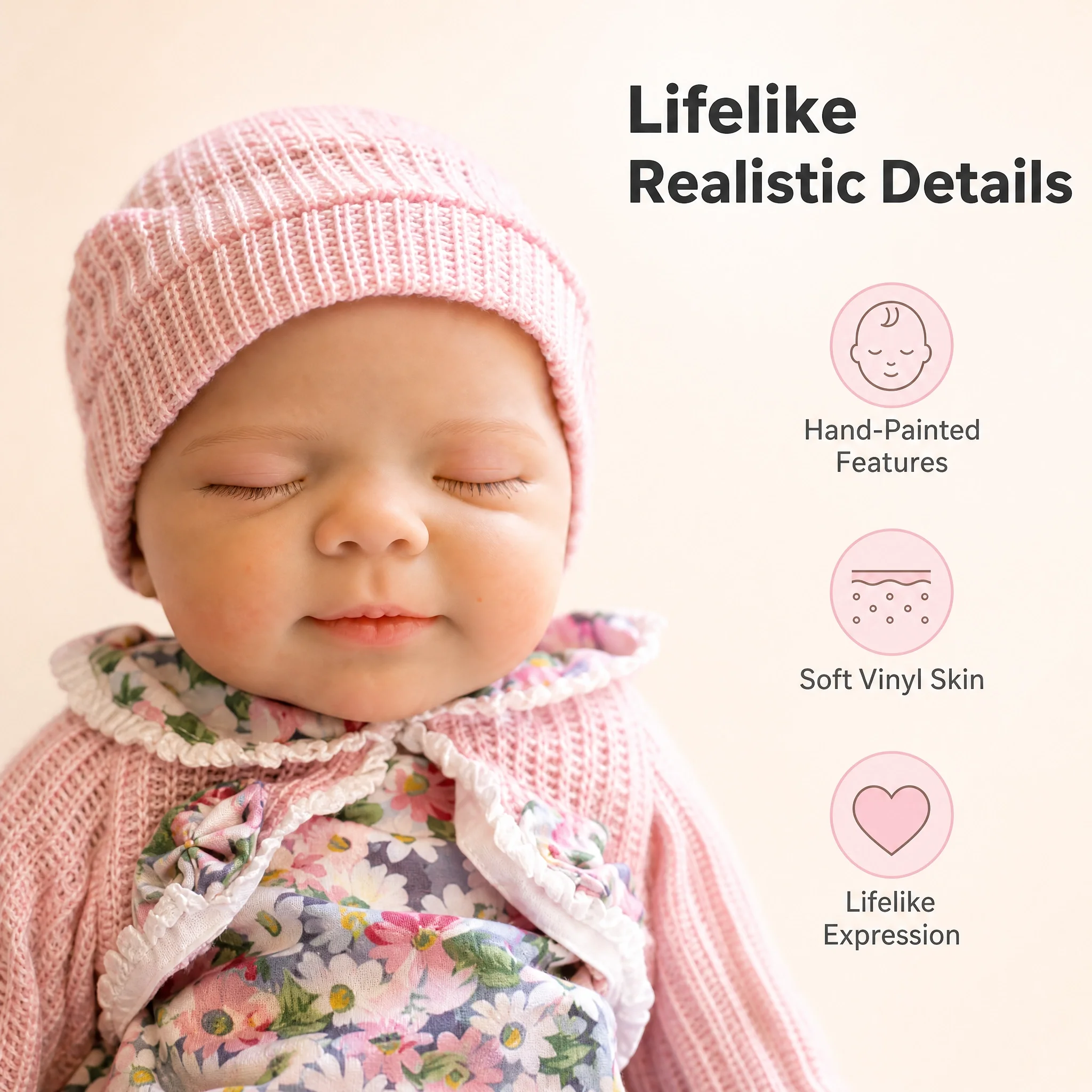 13 Inch Solid Silicone Pascale Doll Open Mouth Bebe Newborn Girl Bald Baby Girl Include Feeding Bottle