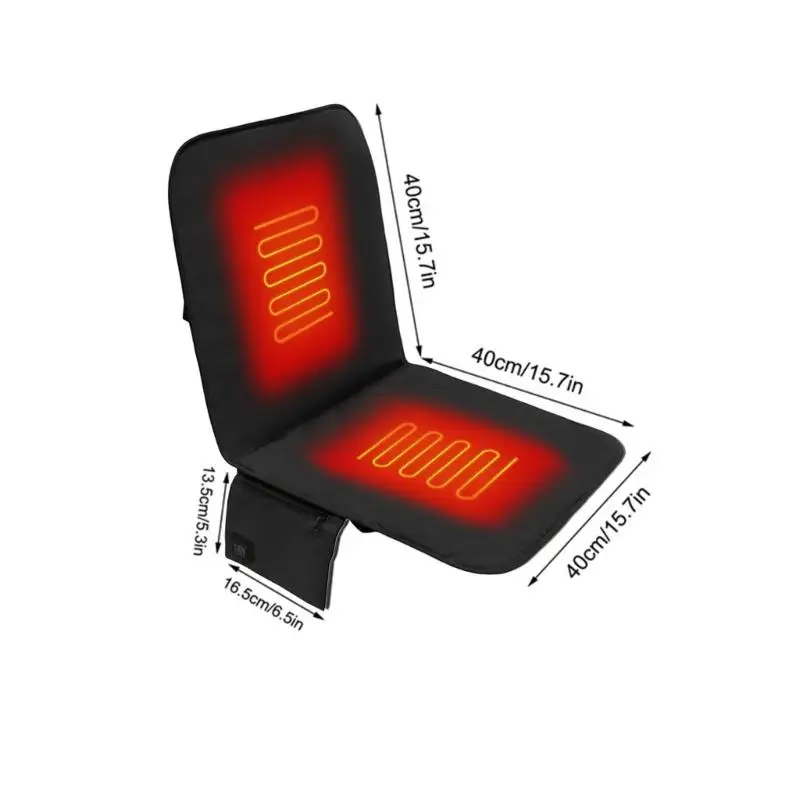 almohada calentada aire libre silla del uso múltiple 652F con 3 fuentes energía USB consistentes los enfoques del