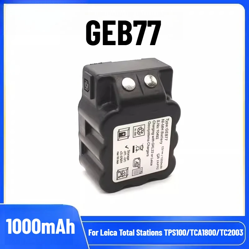 

GEB77 for Leica Total Stations TPS100/TCA1800/TC2003 Battery