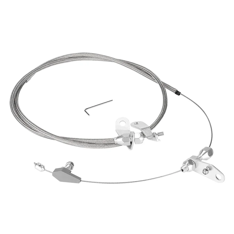 كفاءة-سيارة الفولاذ المقاوم للصدأ علبة التروس خنق كابل مسرع كابل لعلبة التروس فورد C4 #2