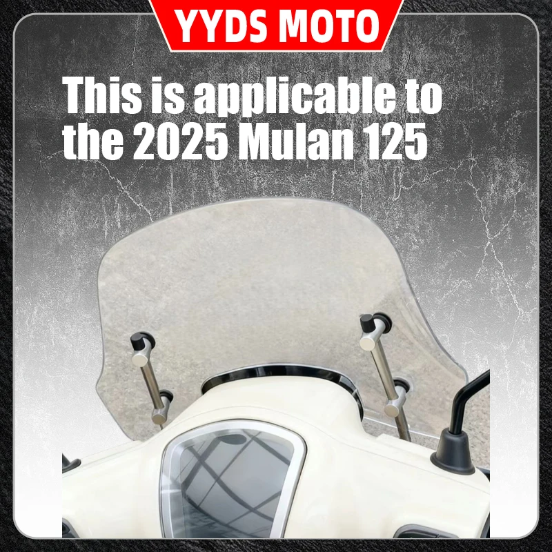 For KY 400X windshield competitive windshield 500X 525X front windshield modified single arm