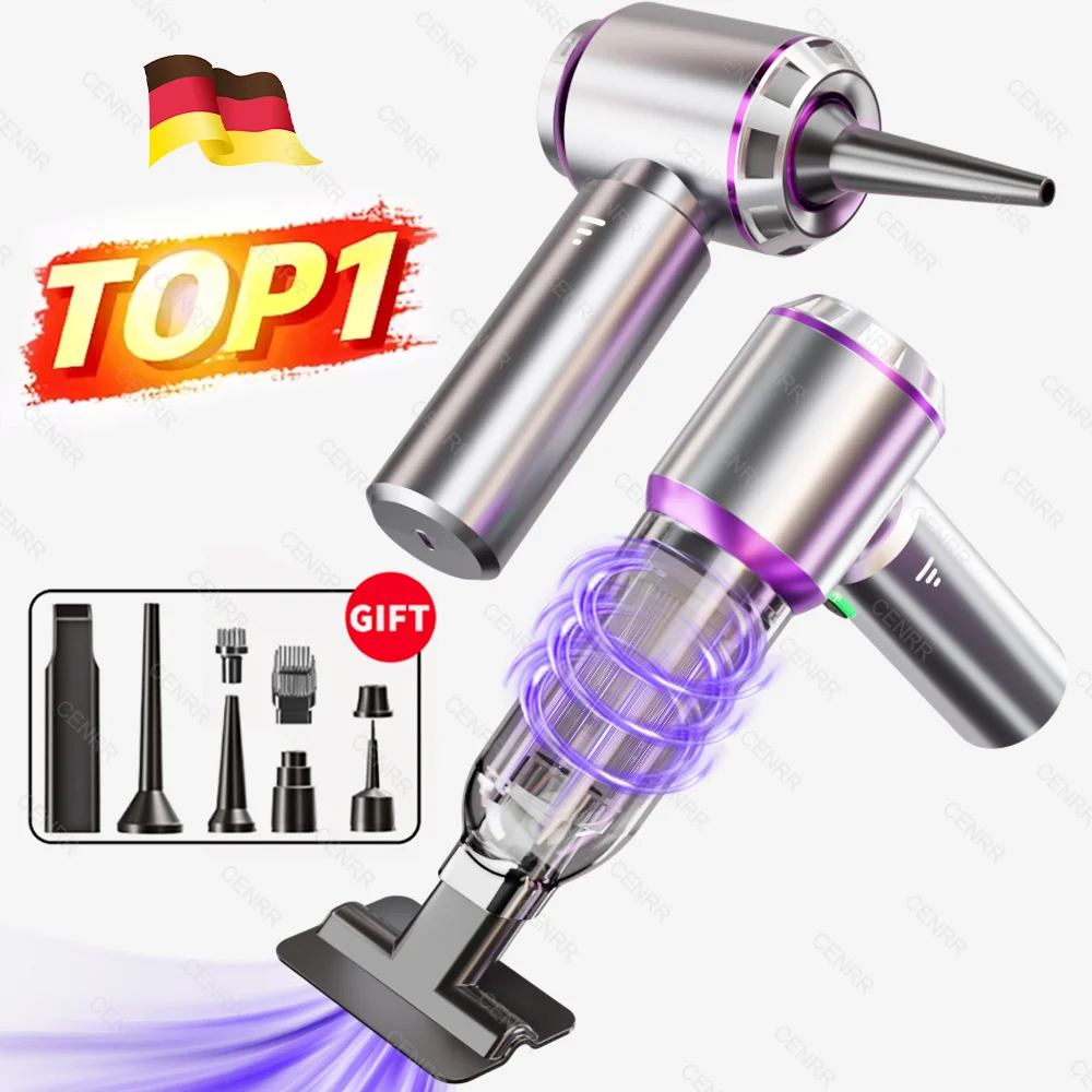 

Новый автомобильный пылесос 985000PA, мощный беспроводной портативный автомобильный пылесос с сильным всасыванием для бытовой техники, воздуходувка