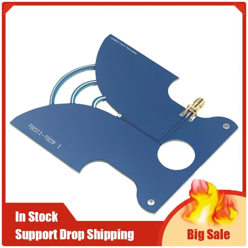 هوائي UWB 1400 ميجا هرتز - 11 جيجا هرتز هوائي واسع النطاق للغاية مكاسب عالية نقل الصور لتحديد المواقع TEM SMA أنثى