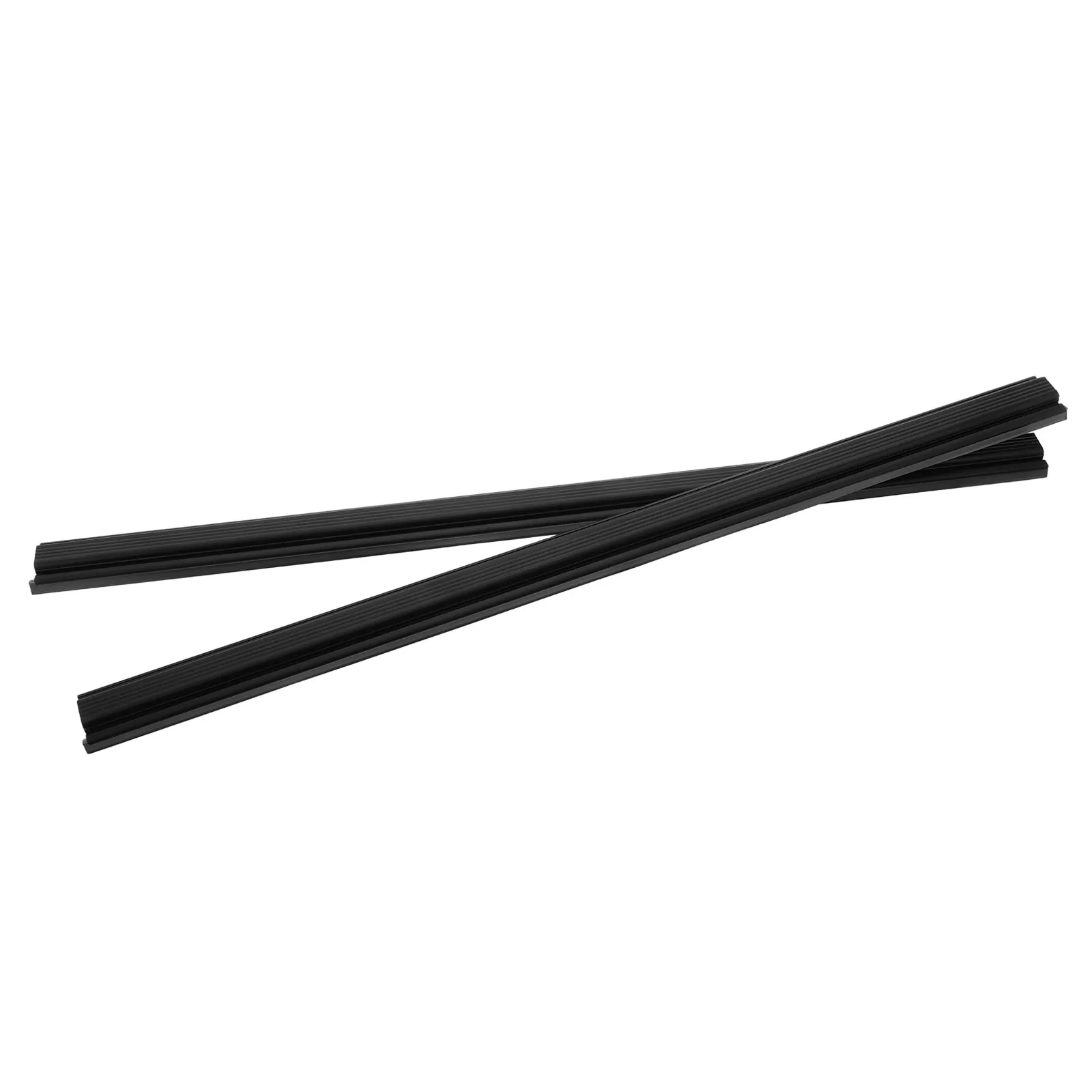 

1 Pair Universal Car Side Window Wiper Rubber Strip Replacement Frameless Multifunctional Clear View Noise Reduction Weather