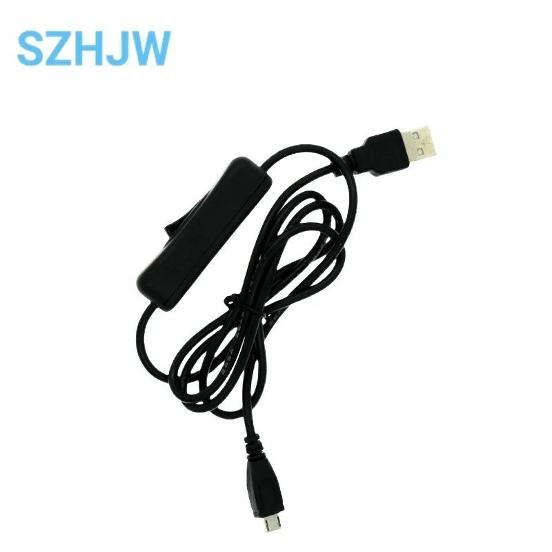 Cavo micro USB da 1M con interruttore per raspberry pi