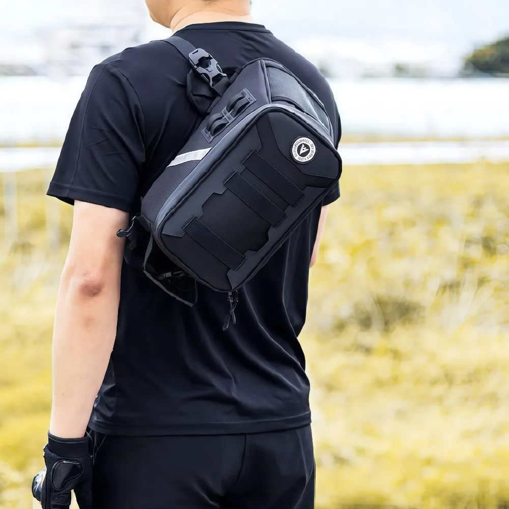 1PCS 5L Motorcycle Tank Bag, Fuel Tank Pouch, Waterproof Moto Biker Racing Accessories Storage