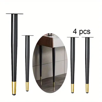 4 stücke Möbel Bein Zubehör Möbel Beine Metall Möbel Beine Ersatz Wohnzimmer Schlafzimmer Tisch Schrank TV Stand Füße
