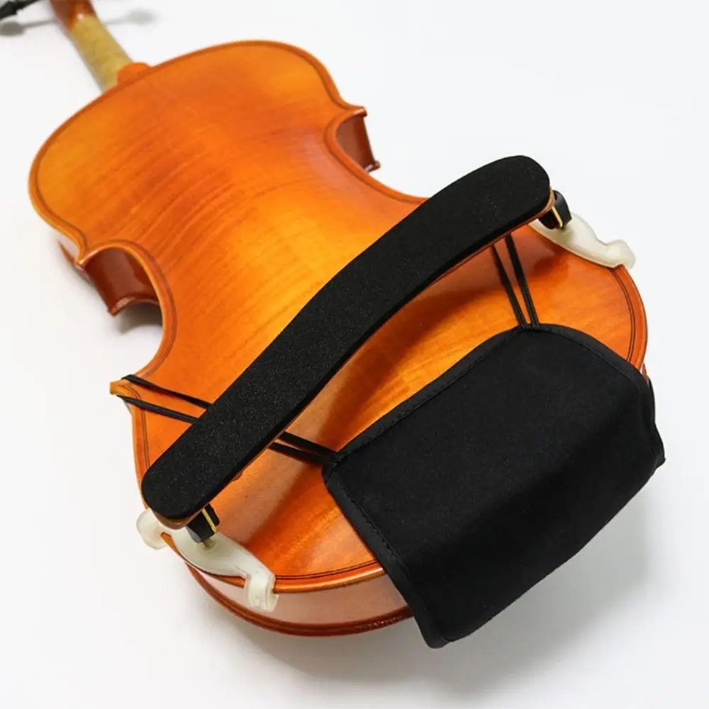 Cotton Violin Shoulder Pad Reduces Friction Absorbs Sweat Violin Chin Rest Pad Washable Violin Parts Fiddle Sponge Cushion