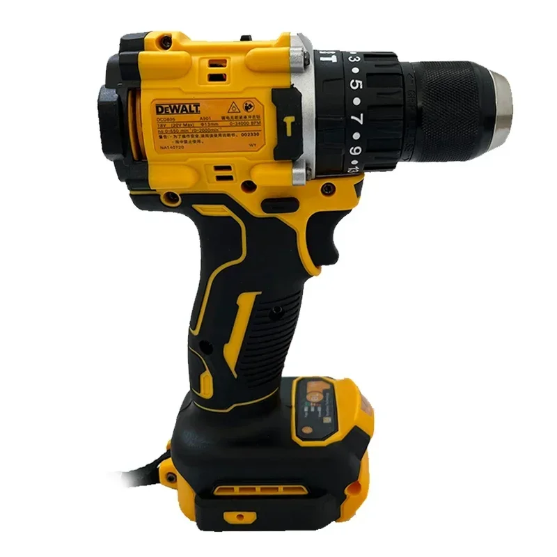 DEWALT DCD805 مثقاب كهربائي بدون فرشاة مفك كهربائي لاسلكي أصلي متعدد الوظائف مثقاب يدوي 20 فولت أدوات كهربائية