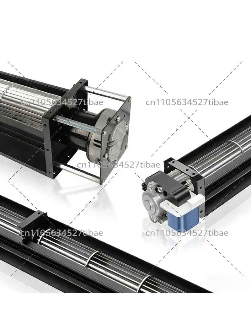 Cross Flow Fan High Speed for Fireplace Dryer Blower Tangential Fan Replacement