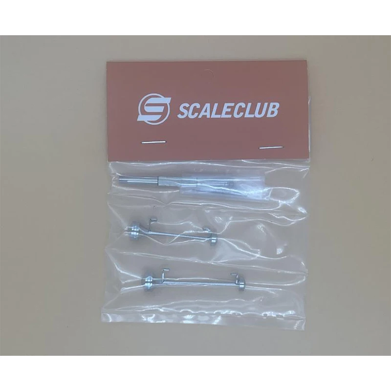 Scaleclub 1/14 tipo B bocina de silbato de Metal es adecuada para Tamiya Lesu para Scania Man Actros Volvo piezas de coche Rc camión remolque