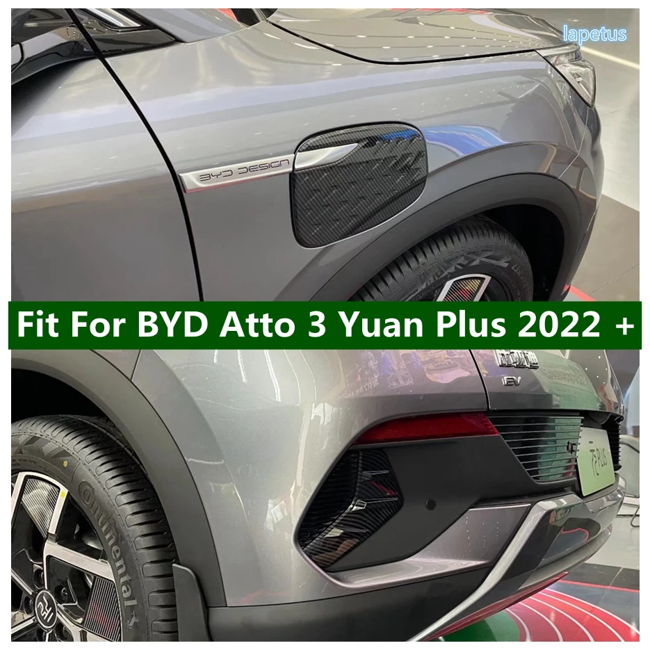 

Rear Window Wiper Nozzle Charging Port Rearview Mirror Fog Light Lamp Decor Cover Trims For BYD Atto 3 Yuan Plus 2022 2023 2024