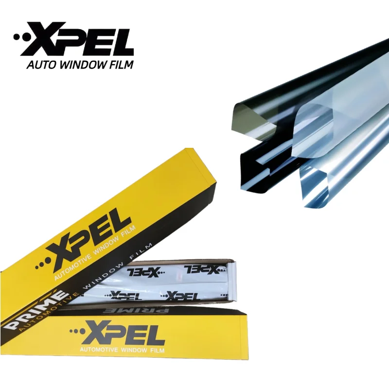

XPEL 20% VLT Высокоизоляционная пленка для авто окон UV99% нано-углеродистый ПЭТ-оттенок для окон автомобиля, солнцезащитный контроль, защита от УФ-излучения, небьющийся