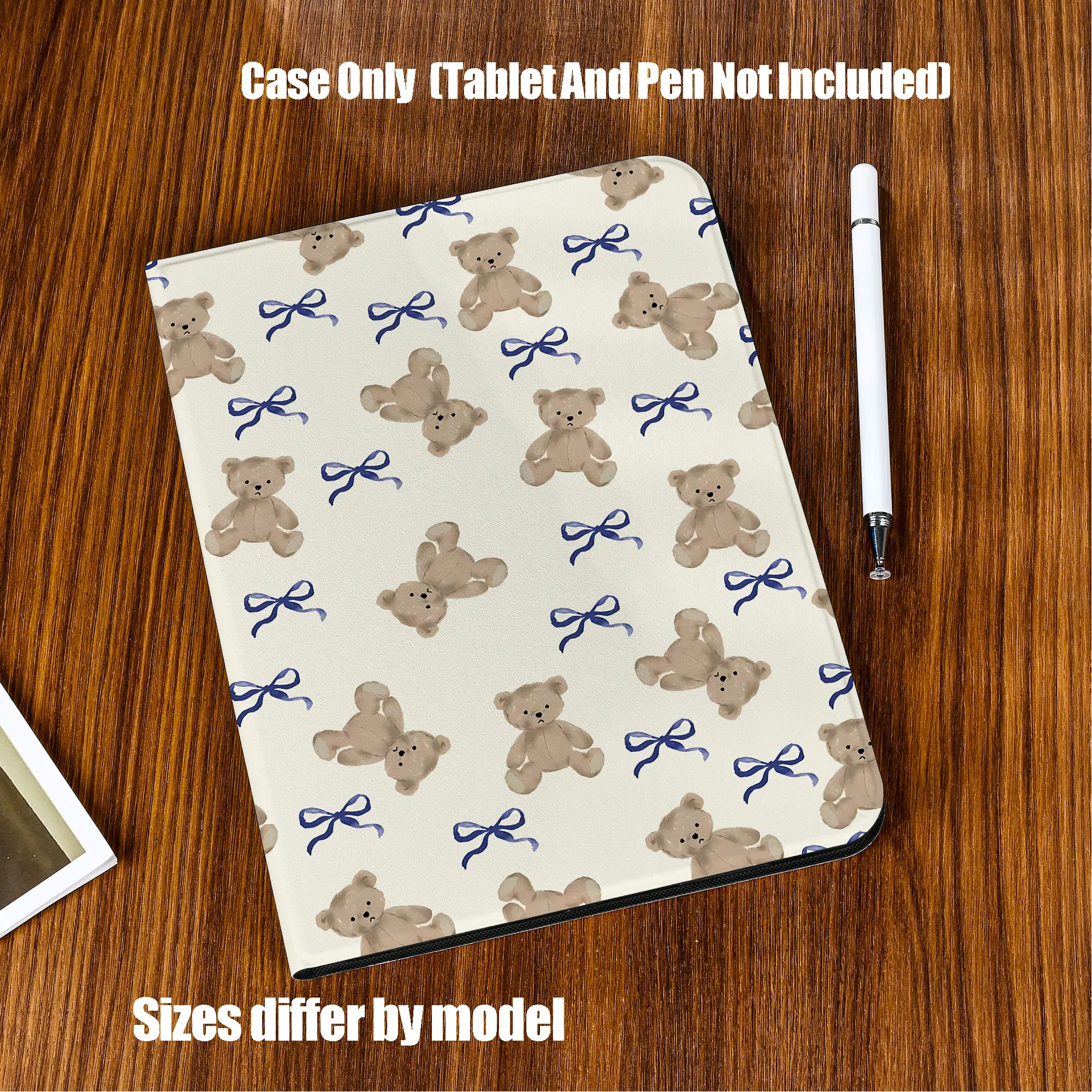 Shockproof TPU Tablet Protective Case with Pencil Holder Auto Sleep Wake for Apple /Samsung/Xiaomi/Redmi/Huawei/Honor